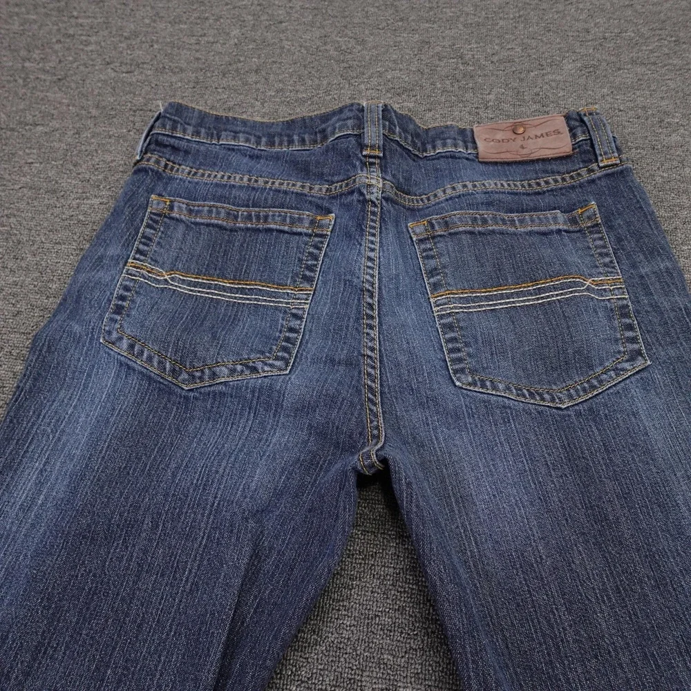 Cody James Jeans Mens 34x32 Blue Medium Wash Regular Straight Stretch Denim